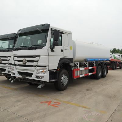 China Sinotruk HOWO 4X2/6X4/8X4 Water Bowser Tank Used Water Truck for Diesel Fuel Delivery for sale