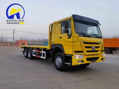 China 6X4 Super-Above Sinotruk HOWO Tow Truck Flatbed 20-30tons Towing Flatbed Deck Truck for sale