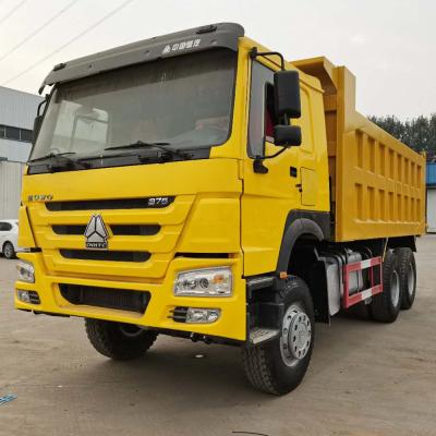 China 375HP Secondhand Used HOWO Sinotruk Dump Truck Good Condition 6X4 Seats ≤5 Euro 2 for sale