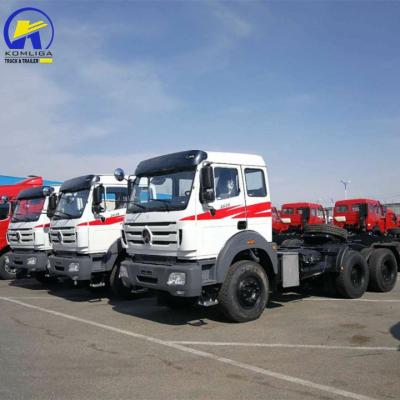 China Beiben North Benz 380HP 6X6 4X4 6X4 Trailer Head Tractor Truck with ISO Certification for sale