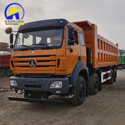 Cina 2024 Beiben 6X4 6X6 8X4 10 ruote Camionino di scarico usato 380 CV 420 CV North Benz Tipper Cargo Truck in vendita