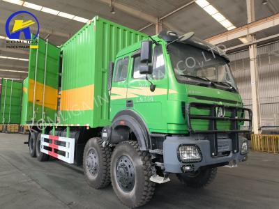 China Zf8098 Steering System Diesel 12 Wheels Cargo Truck for Heavy-Duty Transportation for sale