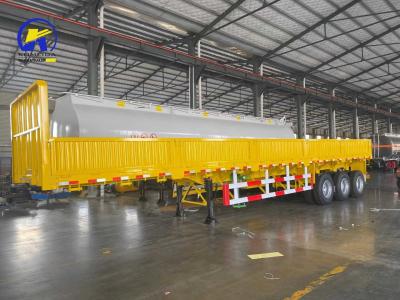 China Africa 2/3/4 Axles Side Wall Semi Trailer with Jost Support Leg and Fuwa/BPW Axles for sale