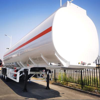 China 3/4 Axles 40000L 45000L 50000L Diesel Fuel Trailer Manufacturers for Fuel Distribution for sale