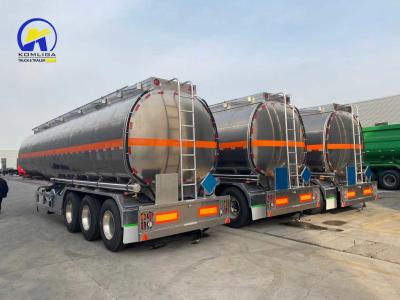 China 3 Axles 4 Axles 4200 45000 Liters Aluminum Fuel Tanker Semi Trailer with Bottom Valve for sale