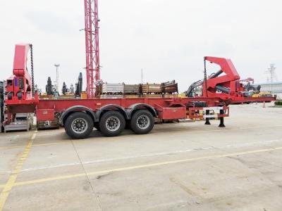 China 3axle 37tons Side Lifter/Loader Container Lifter Semi Trailer with Customized Request for sale