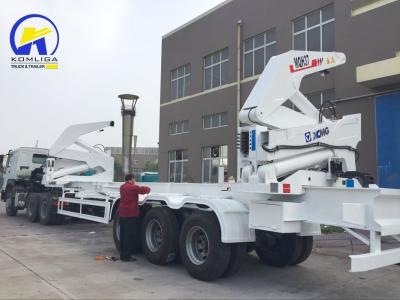 China 20 FT 40 FT Flatbed Side Loader Container Side Lifter Semi Trailer with 1820mm Tread for sale