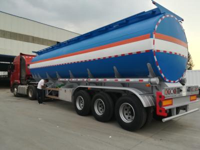 China 40000 42000 45000 Liters 40 45cbm Diesel Aluminum Carbon Steel Fuel Tanker/ Oil Tank / Semi Trailer for sale