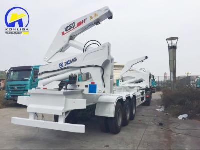 China 37 Tons Wheel Base 7000-8000mm Side Lifter Semi Trailer with 30-100t Loading Capacity for sale