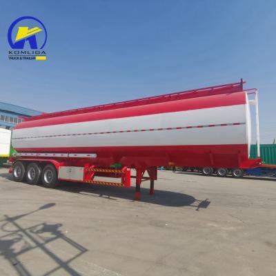 China Air Suspension 3 Axles 4 Axles Feul Tank Semi Trailer Wabco Relay Valve Brake System for sale