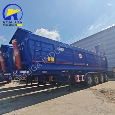 China 3 Axle Cross Arm Type Rear End Tipper Trailer Truck Dumper Semi Trailer Dump Truck Trailer for sale