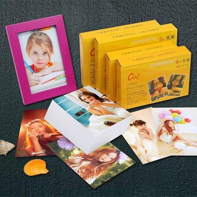 China High Glossy Waterproof Inkjet Printing Photograph Photo Paper with 1 Layer and Finish for sale