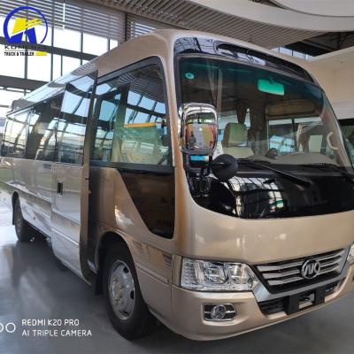 China Roof-Mounted A/C 22000kcal/H and Diesel Fuel 31-50 Seats Luxury Coach Bus with Design for sale