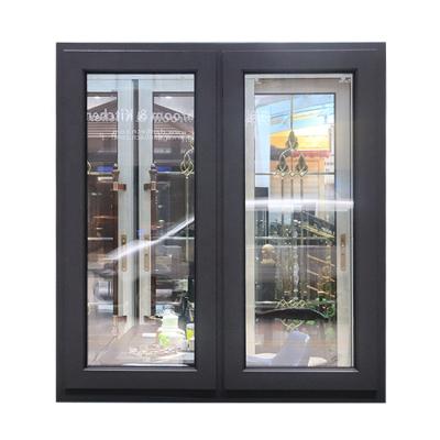 China Made Simple Design Aluminum Casement Glass Windows In China Or Germany Xuanmei Double Frame for sale