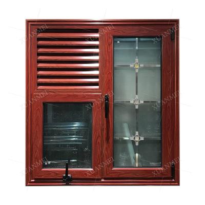 China 2021 Cheap Price Sound Insulation Aluminum Doors And Windows Dubai Popular Aluminum Awning Windows for sale