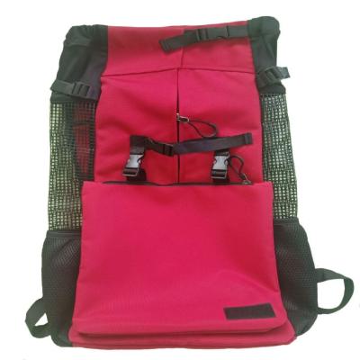 China Wholesale New Outdoor Breathable Pet Washable Flush Bag Washable Dog Carrier Backpack For Puppy Dog Carry for sale