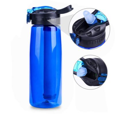 China Sport Travel Bpa Free Portable Alkaline Water Bottle Purifier 500 Milliliters for sale