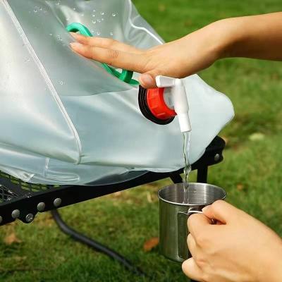 China Survival 5 Gallon Collapsible Water Carrier 5L 15L 25L Food Grade PVC for sale