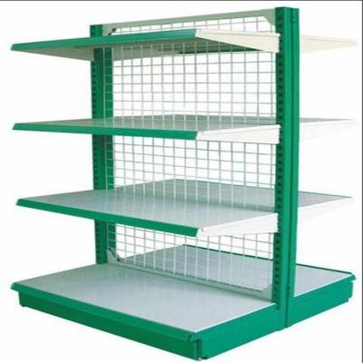 China Supermarket Store Double Sided Goods Shelf for sale