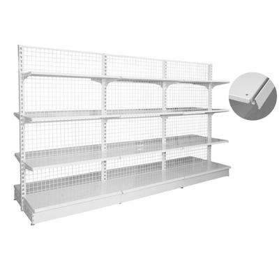 China Double Sided Racking And Supermarket Wire Shelving for sale