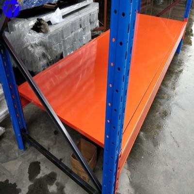 China Corrosion Protection 1.0 Mm Thickness Powder Coating Steel Decking Panel With Support Bar for sale