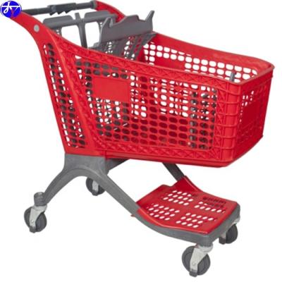 China Durable Whole HDPE Material Plastic Cart On Wheels for sale