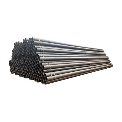 China Structural pipe astm a53 steel pipe gr.b erw schedule 40 carbon black hot dipped galvanized steel pipe for sale