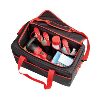 China Nylon Canvas Etc Tool Kit Set Bag Garage Detailers Custom Detailing Bag Oxford Cotton Polyester PU Heavy Duty Nylon Large Logo for sale