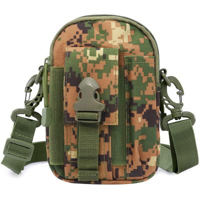 China Custom Waterproof Pocket Water Proof Tactical Waist EDC Bag With Shoulder Strap for sale