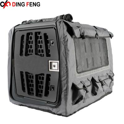 China Windproof Supplier Customize Heavy Duty Insulated Pet Cage Cover Dog Crate Kennel Cover for sale