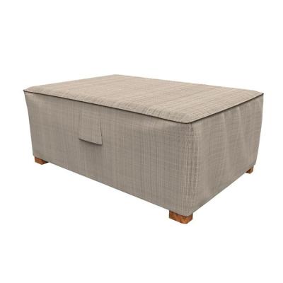 China China CUSTOM Supplier Custom Raincoats Protect Outdoor Garden Furniture Patio Ottoman Cover for sale