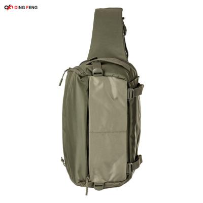 China Custom Nylon Portable Outdoor Camp Pouch Trunk Bag Travel Sling Tactical Bag for sale