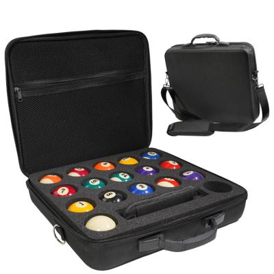 China Eva Factory Water Resistant Shockproof Eva Case Balls Sports Billiards Protective Case With Detachable Strap for sale