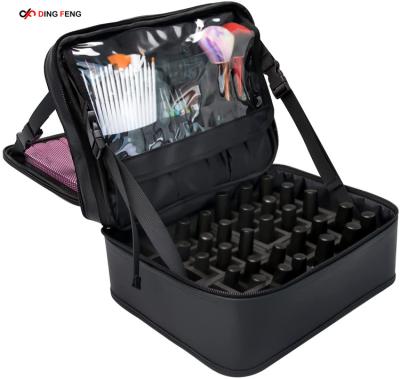 China Popular Makeup Case Fashion Factory Travel Nail Polish Convenient Storage Bag for sale