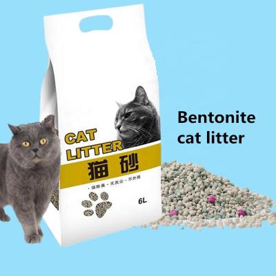 China Stored Bentonite Cat Litter for sale