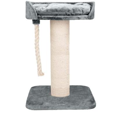 China High Quality Durable Thick Pillow Stocked Cat Furniture Cheaper Price Luxurious Wooden Cat Tree Scratcher 7cm 17cm Pillar for sale