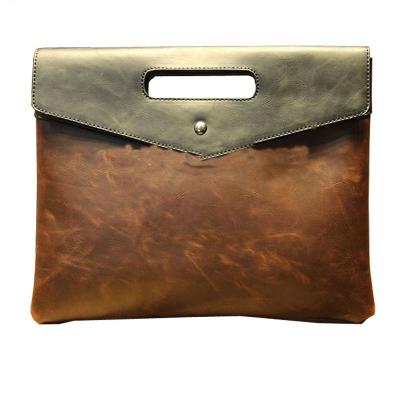 China Retro Clutch New Arrival Mens Envelope PU Clutch Bag In Low Price for sale