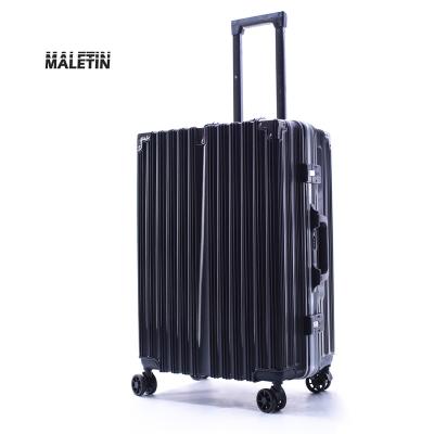 China ABS ABS Traveling Bags Large Trolley Case Luggage Aluminum Frame Travel Suitcase for sale