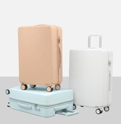 China Solid Color Solid Color Suitcase You Can Custom Design Suit Case Laggage Bag Travel Luggage Lugagge Bag for sale