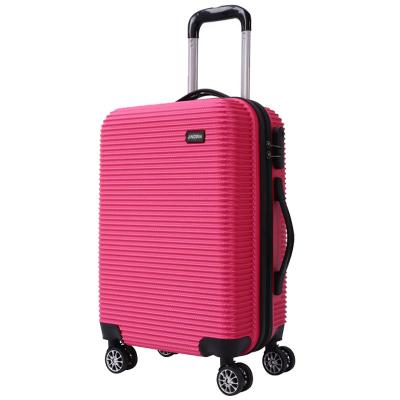 China ABS Universal 24inch 4 Wheels Small Luggage Suitcase Custom valiz sutcase trolley for sale