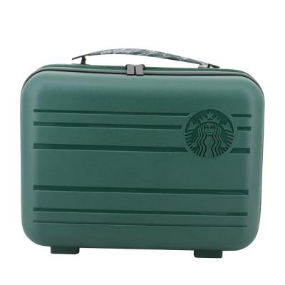 China PP / PC Mini Suitcase Hand Luggage Cosmetic Suitcase Bag Custom Luggage 14inch for sale