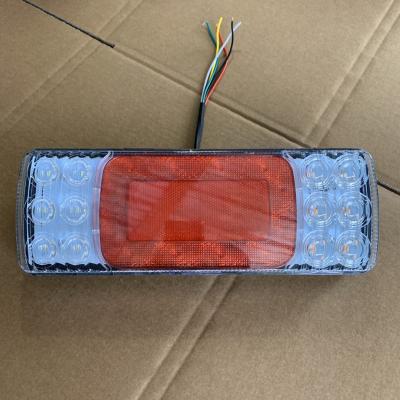 China white led truck rear light 12-24v truck led tail light universal voltage for dubai market for sale