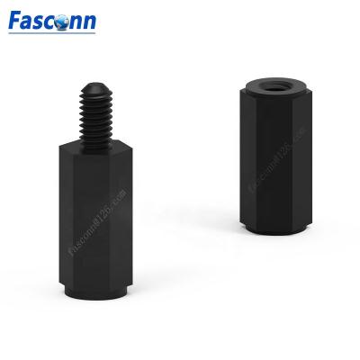 China 6/6 Nylon Male/Female Metric Hex Standoff, Nylon Pillars, Nylon Male/Female Threaded Hex Standoffs, Nylon Tapped Hex Standoffs for sale