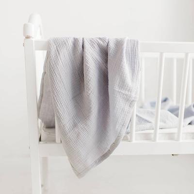 China Anti-Apnea OEM Certified Organic Muslin Cotton Baby Wrap for sale