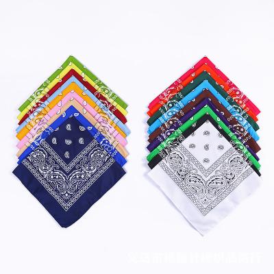 China Custom Microfiber Polyester Square Scarf Banadana Diy Fabric Saving Reusable Unisex Personal Protective Face Cover 100% Main Polyester Scarf For Man for sale