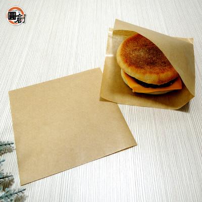 China Waterproof Waterproof Hamburger Food Proof Oil Paper Safe Packaging (50pieces/bag) for sale