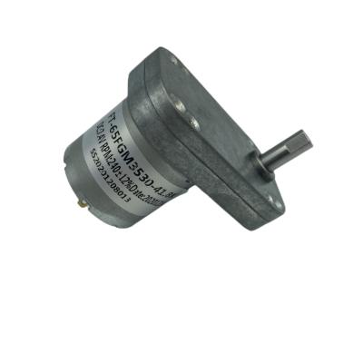 China Totally Enclosed Forto Motor High Torque 65mmx38mm Gearbox Custom Gearbox DC Motor For Auto Driver for sale