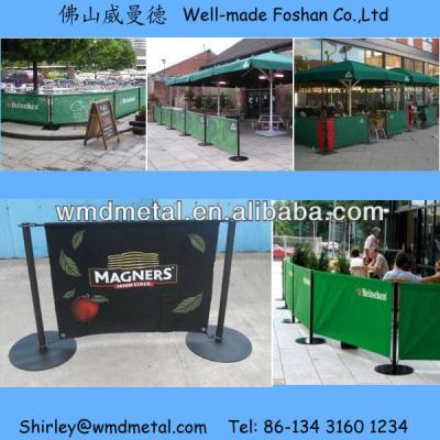 China cafe windbreak, bar barrier BS-0-GIANT for sale