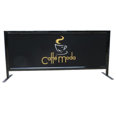 China New Exterior Full Banner Covered Breeze Fence for sale