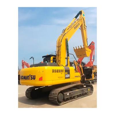 China Year 2020 Large PC220 Good Quality Original Design Japan Used Komatsu Excavator 1.26 mÂ³ for sale